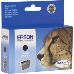 Epson Cheetah T0711 black ink cartridge cartuccia d'inchiostro Originale Nero