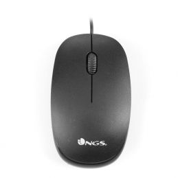 NGS Mouse Wired Flame 1000dpi 3 tasti Nero
