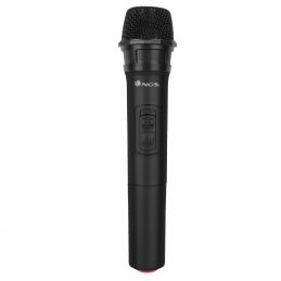 NGS Microfono Vocale Wireless Singer Air Nero