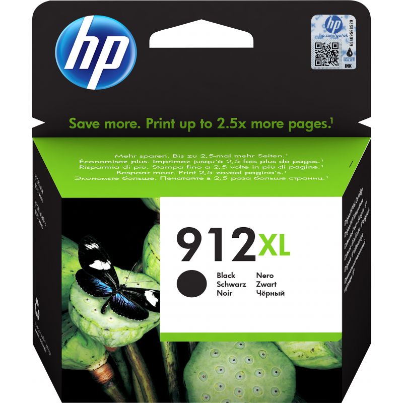 HP CARTUCCIA INK N.912 XL BLACK