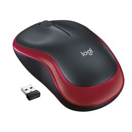 MOUSE LOGITECH M185 WIRELESS ROSSO