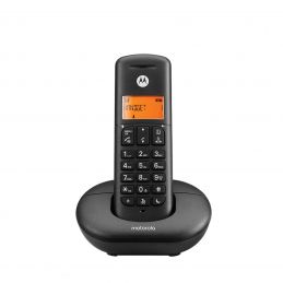 TELEFONO CORDLESS MOTOROLA DECT E201 BLACK VIVAVOCE