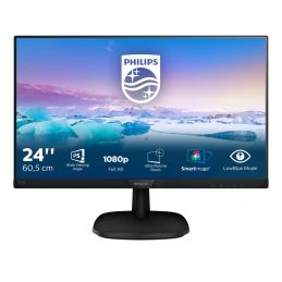 MONITOR PHILIPS 23,8" IPS FHD MULTIMEDIALE DVI HDMI
