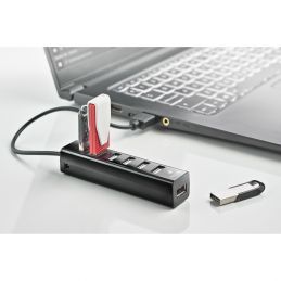 NGS HUB USB-C IHUB 7 Tiny Porte USB-A 2.0 Alimentato