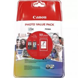CANON VALUE PACK PG-540L CL541XL 50FG CARTA 10X15
