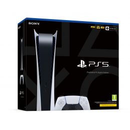 PS5 Console 825GB Digital Edition C Chassis White