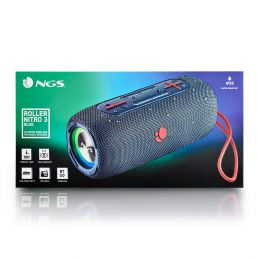 NGS Speaker Roller Nitro3 IPX5 TWS USB TF AUX-IN BT 30W Blu