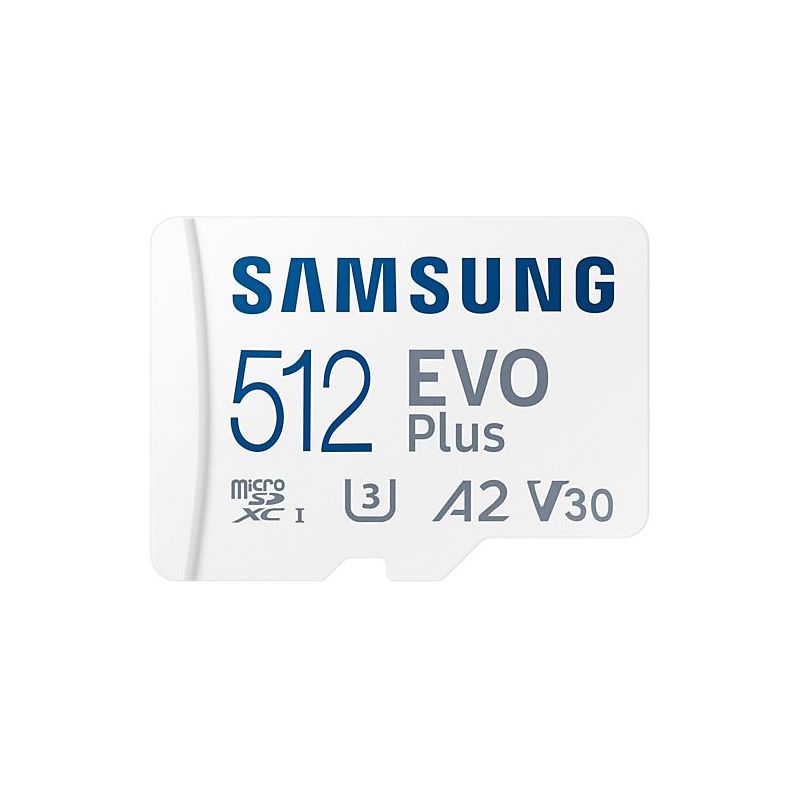 Samsung MicroSD 512GB Cl10 EVO PLUS MB-MC512KA EU